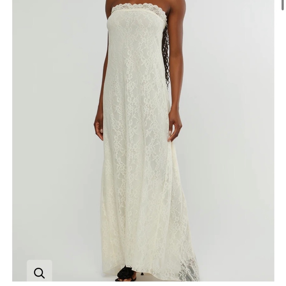 ISO Weworewhat white lace maxi dress size 4